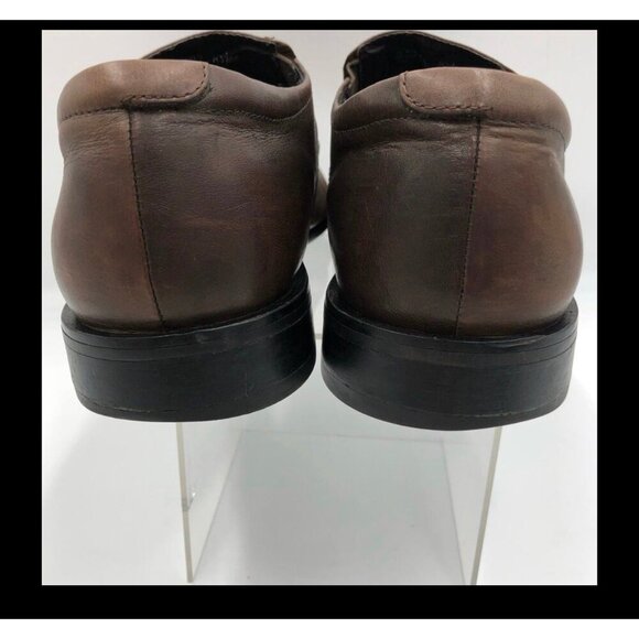 GORDON RUSH Leather men shoes Leather Loafers Size 9 - Picture 7 of 9